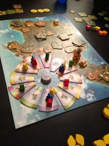 Finca-roundellen for innhøsting av mat.