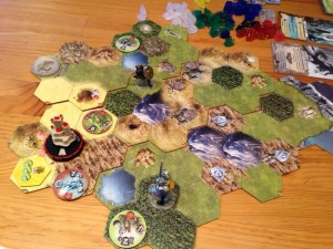 Skillz gikk vestover mens jeg gikk nord