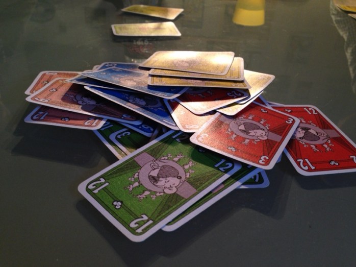 Musa på bordet, og den som har minst mus har tapt(nesten som i det virkelige liv...)