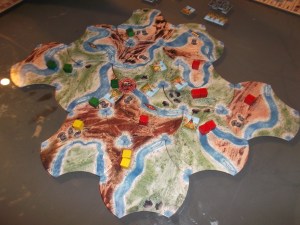 Indianerne på jakt etter de beste områdene!