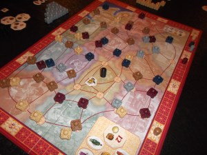 Siste runde blir spilt.