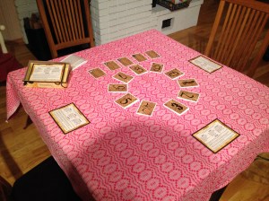 Det første synet som møtte oss ved inntreden til stua.