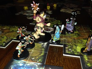 Ettinen stod og blokkerte veien godt.