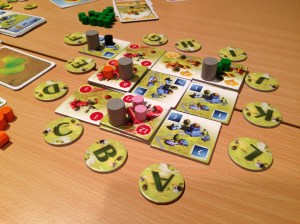 Ganske tidlig i spillet Ginkgopolis