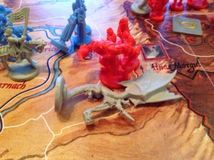 Hadde problemer med Nazgul-figurene som ikke ville stå oppreist.