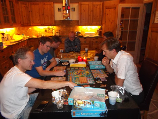 Alltid mye aktivitet på spillkjøkkenet