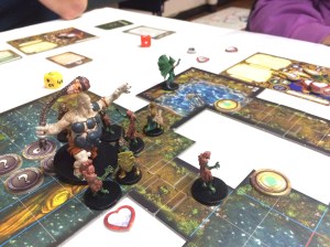 Scenario 2: Vognen med ofrene sank ned i sumpen og seier til overlorden.