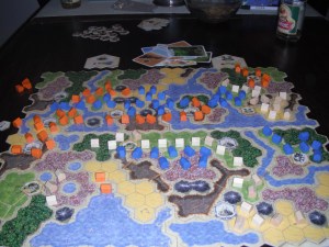 Ikke verdens vakreste spill, men blir bedre og vakrere jo mer en spiller!