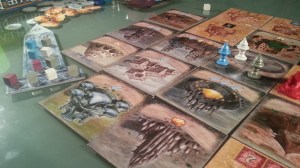 Byen nesten ferdig bygd av byggmester Black moonant og hans læresveiner.