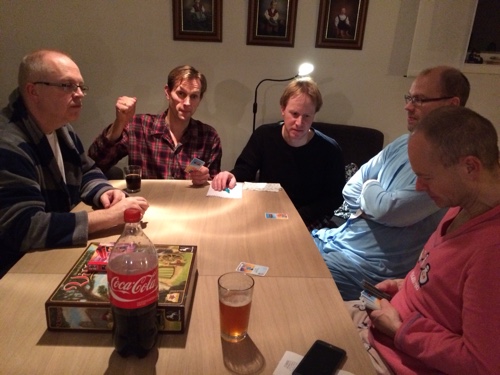 Svein og Hollender rakk en gjesteopptreden ved the City-bordet mens Saulius avsluttet Tenkum.