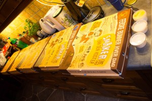 Galla eller Julebord: PG får pizza! 