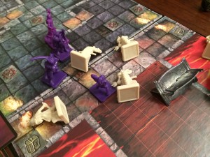 Stor seier i det nest siste rommet.