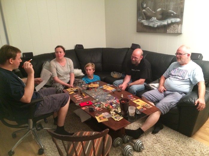 Mye kos og latter i dette lange eventyret.