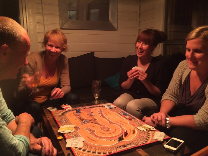 Stor stemning i utestuen (Ave Ceasar)