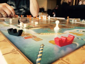 Vakkert brett med gondoler!