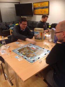 Gondolrace - eller gondolkø, ikke ulikt E39 en fredag på vei til sørlandet.