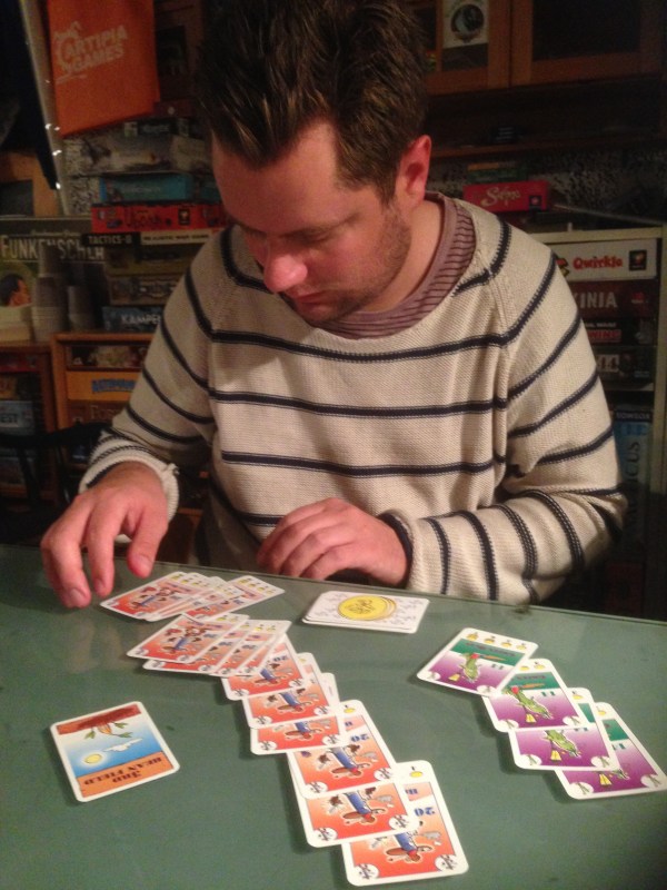 Seiersvante Petter samlet den lengste rekken med bønner, men det holdt ikke helt inn denne gangen...