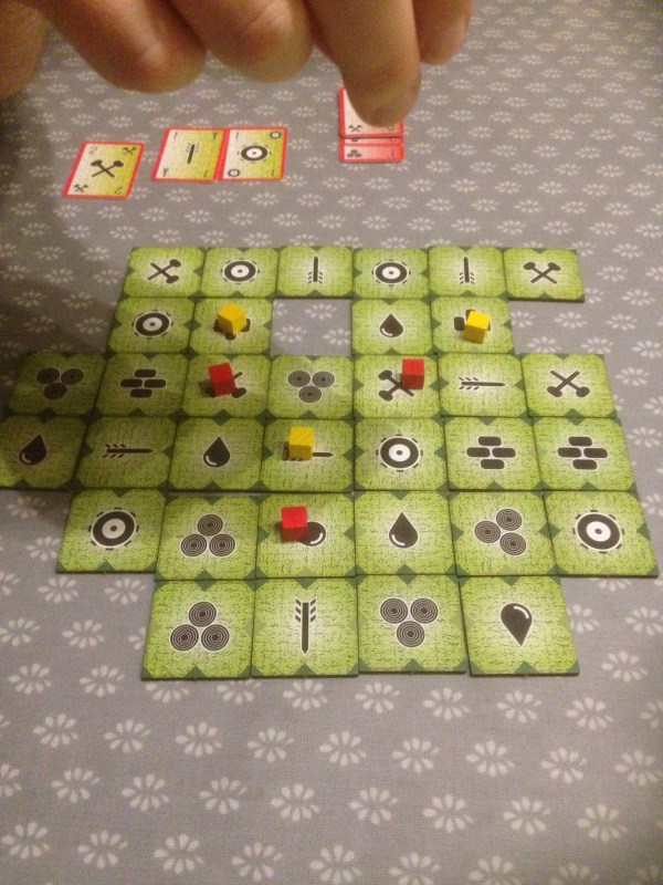 Packeis am pol funket overraskende godt selv om jeg glemte å forskyve brikkene...