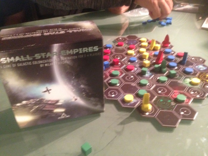 Packeis - spaceutgaven hvor en kan fly over egne brikker...