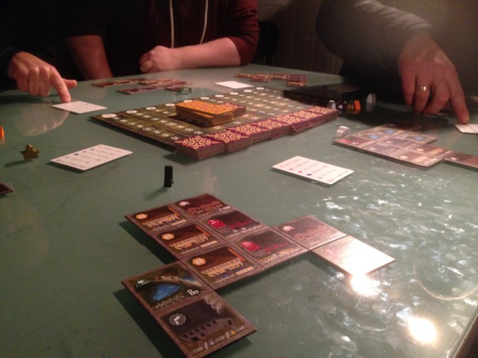 Spaceutgaven - men skal også bli en 4x4 brikkers by når den er ferdig!